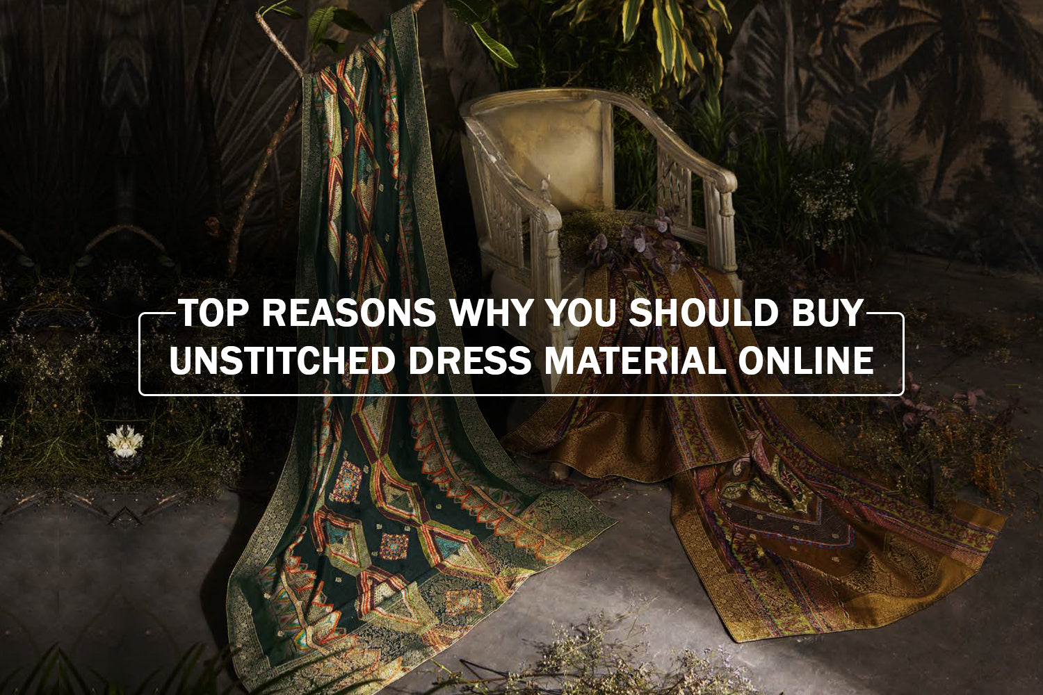Top Reasons Why You Should Buy Unstitched Dress Material Online