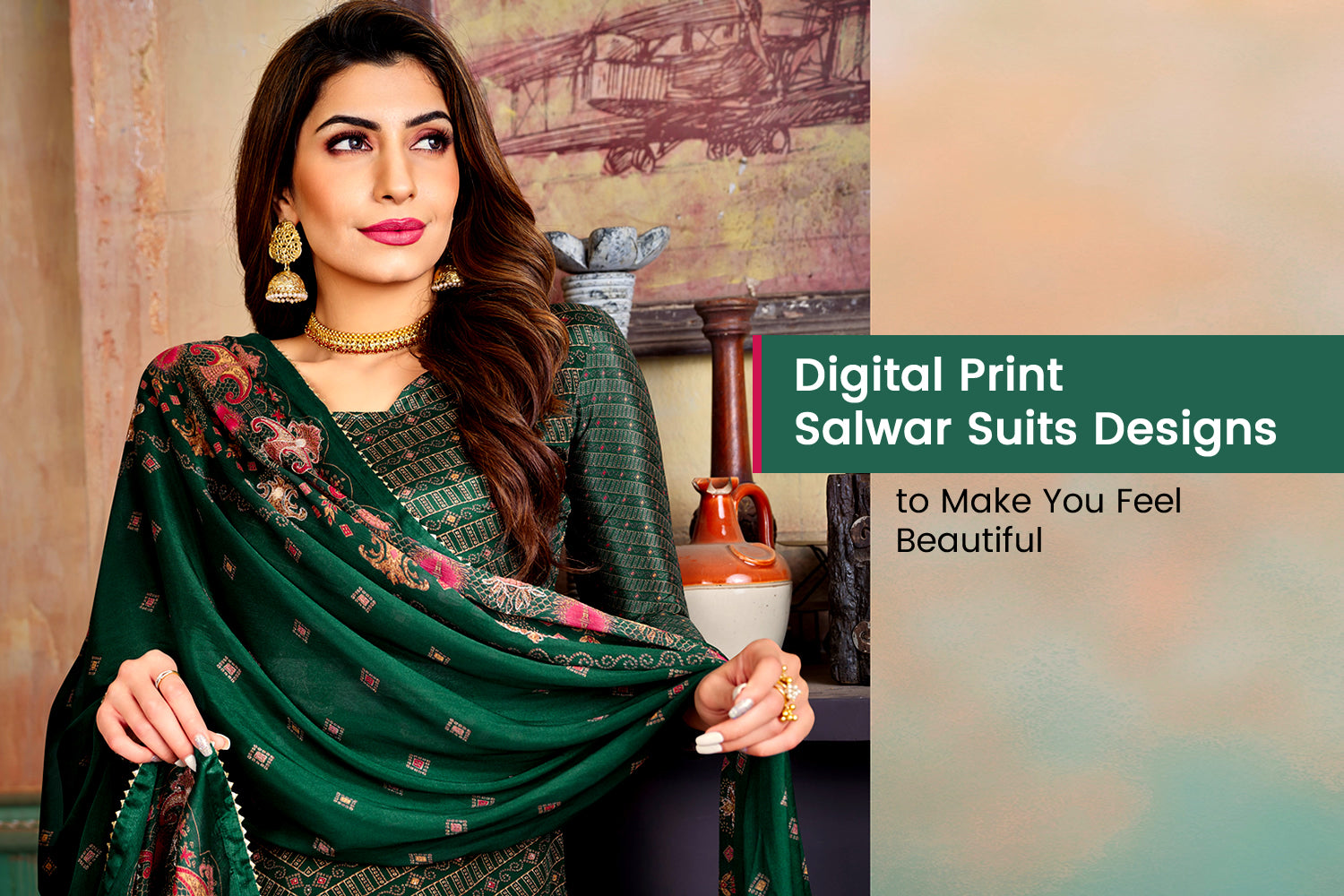 Digital Print Salwar Suits Designs to Make You Feel Beautiful