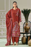 Elegant Bemberg Modal Printed Handwork Salwar Suit