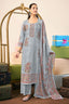 Bemberg Modal Designer Digital Print Embroidery Salwar Suit