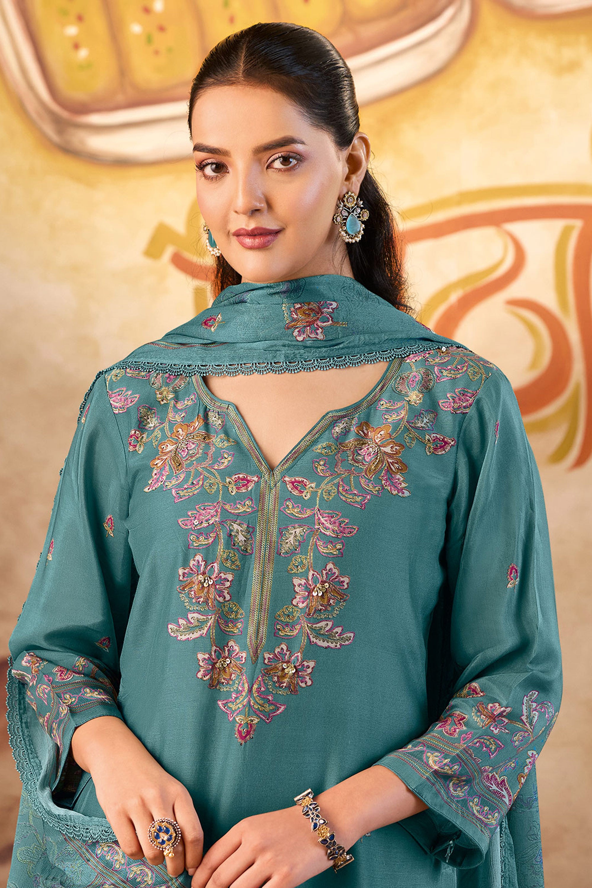 Premium Bemberg Modal Designer Digital Print Salwar Suit