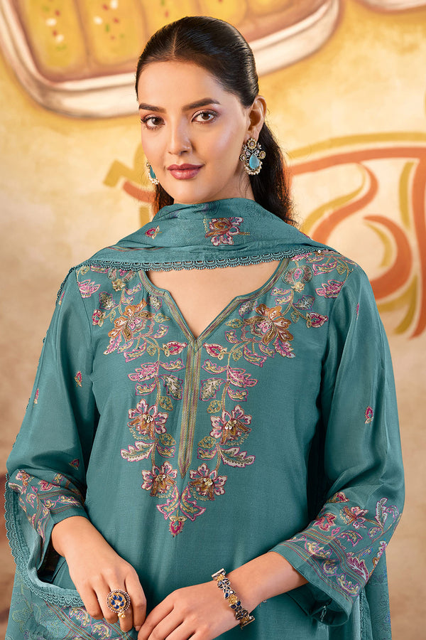 Premium Bemberg Modal Designer Digital Print Salwar Suit