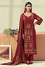 Elegant Pashmina Handwork Festive Wear Salwar Suit