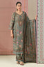 Elegant Viscose Modal Printed Embroidery Lace Salwar Suit