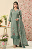 Pure Organza Twill Designer Digital Print Salwar Kameez