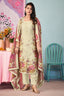 Bemberg Fancy Silk Digital Print Lace Work Salwar Suit