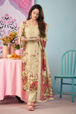 Load image into Gallery viewer, Premium Bemberg Fancy Silk Digital Print Salwar Suit