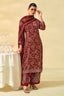 Luxury Pashmina Digital Print Designer Suit