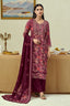 Pure Pashmina Digital Print Traditional Embroidered Three Piece Salwar Suit