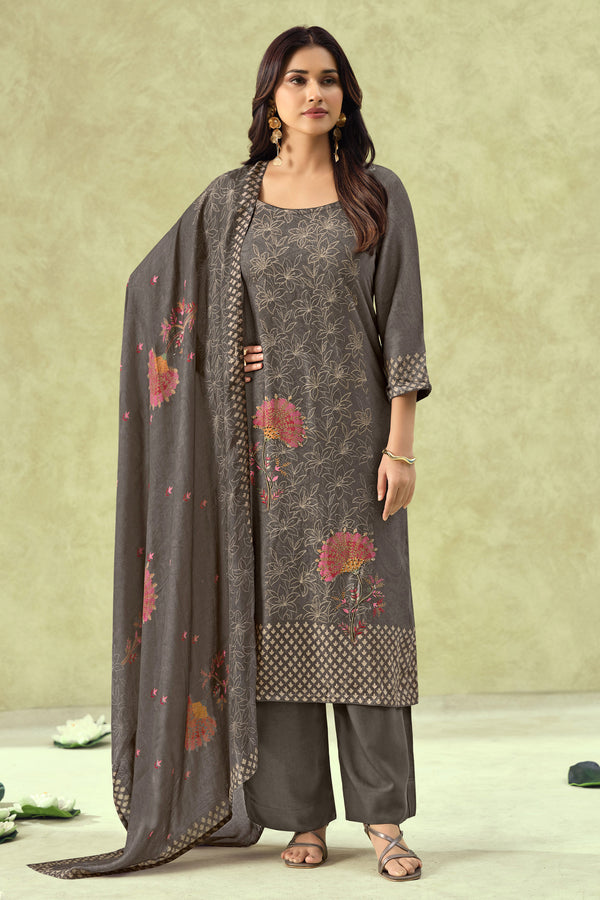 Luxury Premium Pashmina Handwork Daily Wear Salwar Kameez