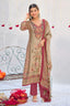 Elegant Pure Pashmina Digital Print Party Wear Suit