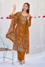 Luxury Pashmina Printed Designer Suit with Shawl Dupatta