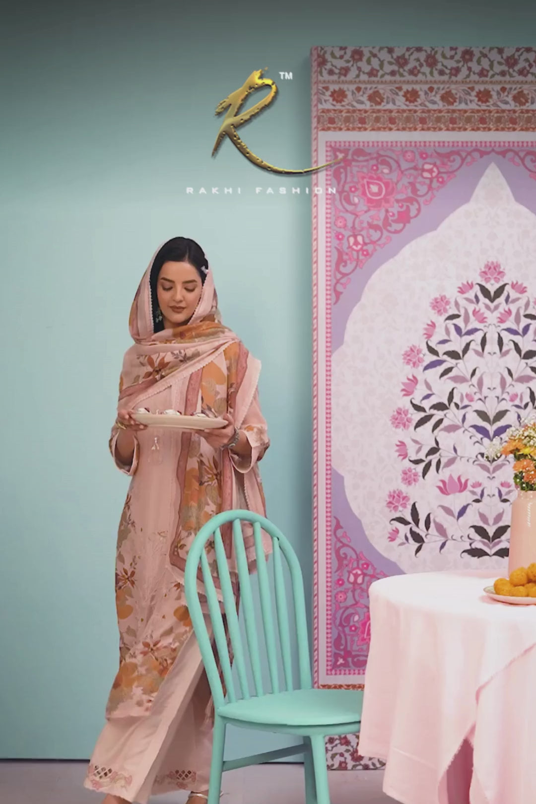 Pure Bemberg Silk Designer Handwork Printed Salwar Kameez